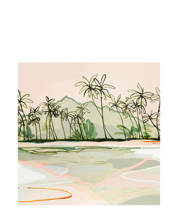 To Float Away Canvas Print 96Cm x 72Cm