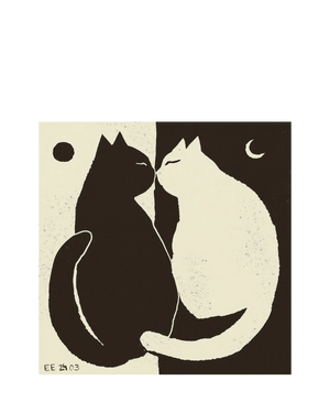 You and Me Print 50cm x 50cm