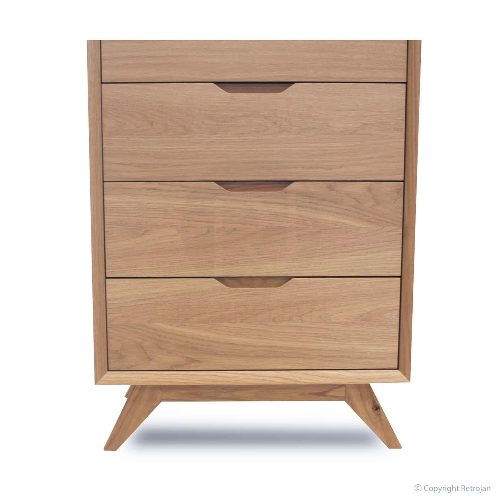 Harper 5 Drawer Chest - Oak