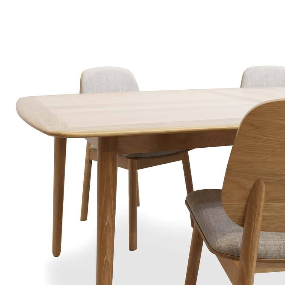 Akira Contemporary Extension Dining Table