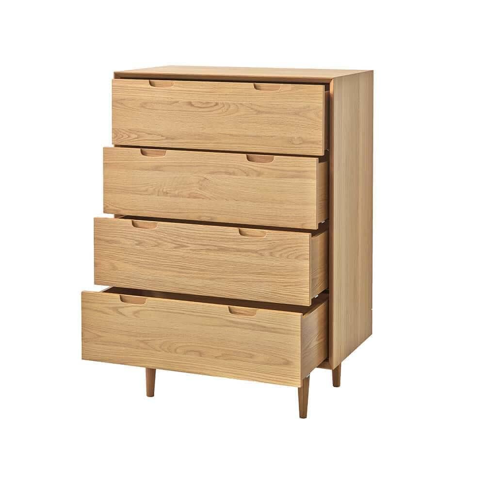 Mia 4 Drawer Chest - Oak