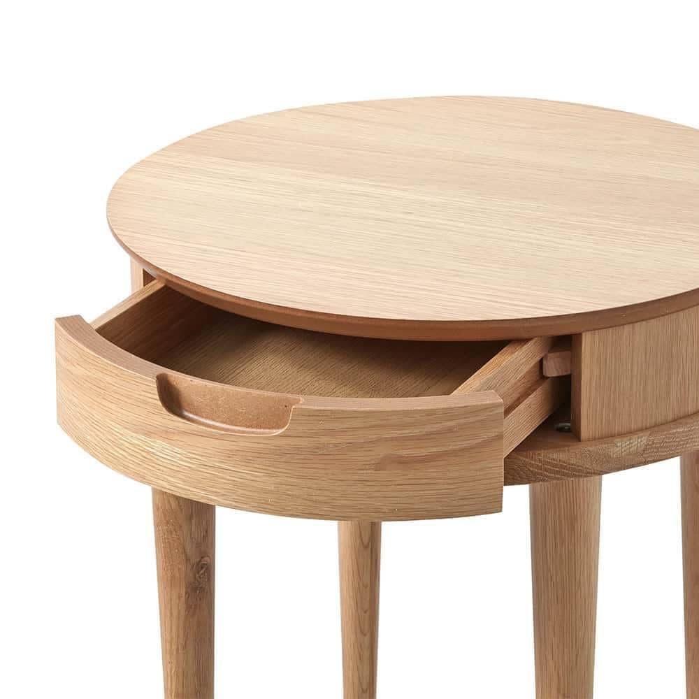 Mia Lamp Table - Oak