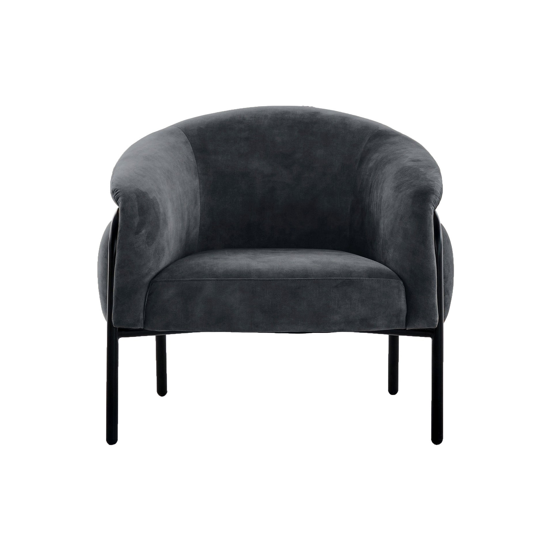 Belly Armchair - Decent Charcoal