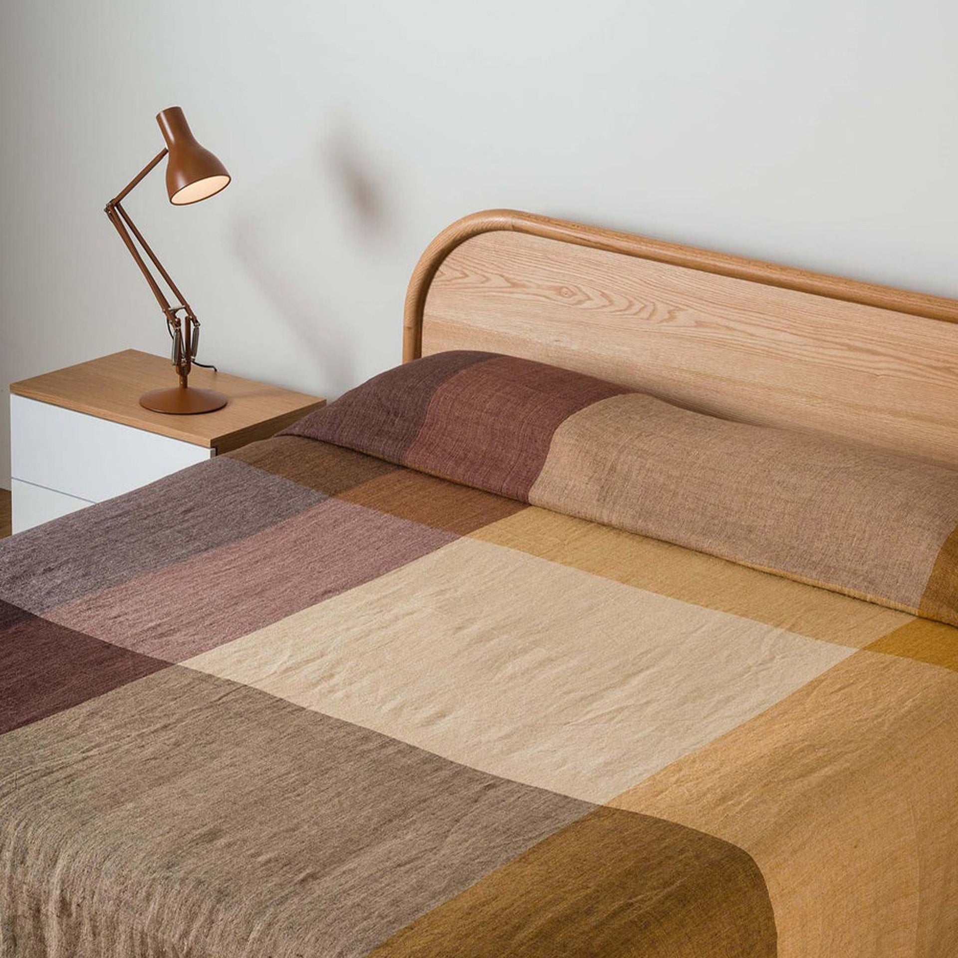 Morandi Queen Bedspread - Mulberry/Multi