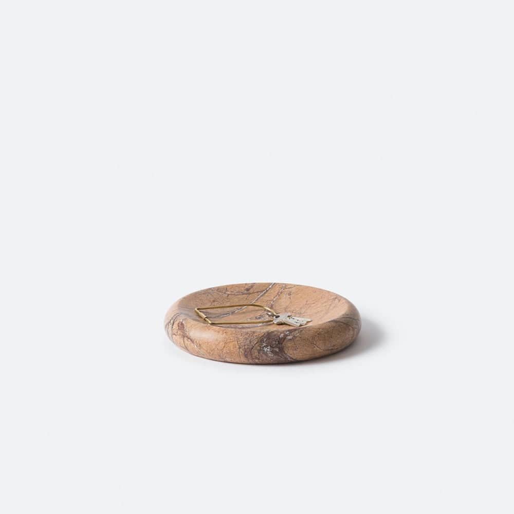 Mesa Tray - Forest Brown Marble