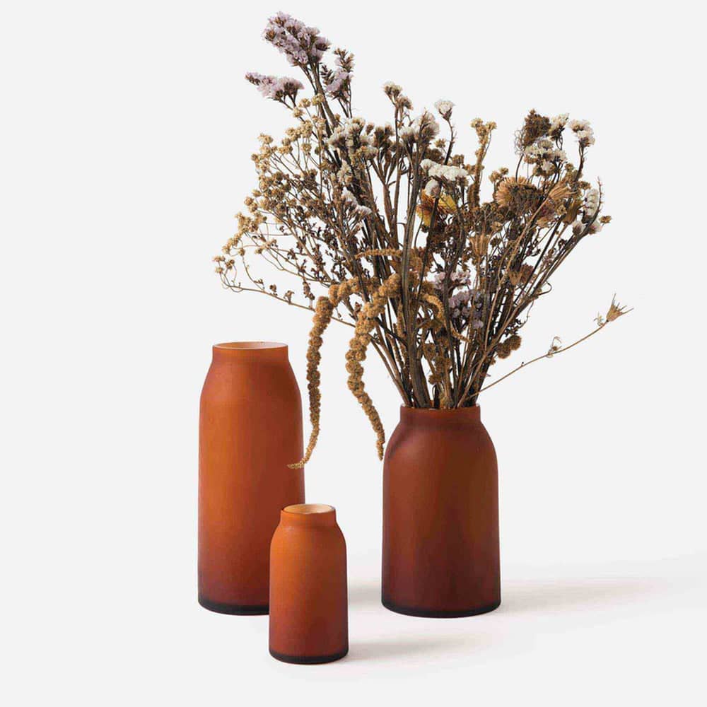 Otto Vase Large - Amber