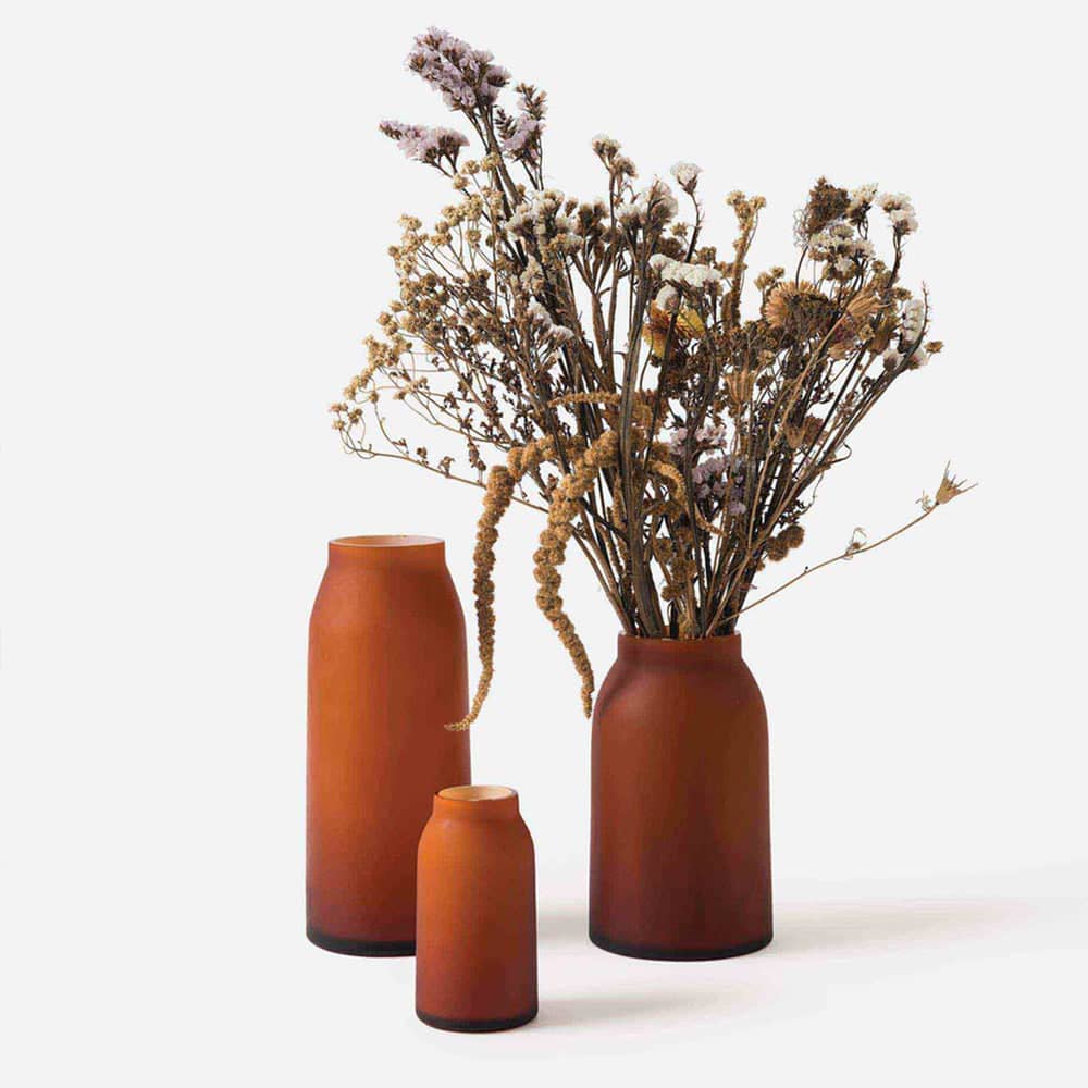 Otto Vase Small - Amber