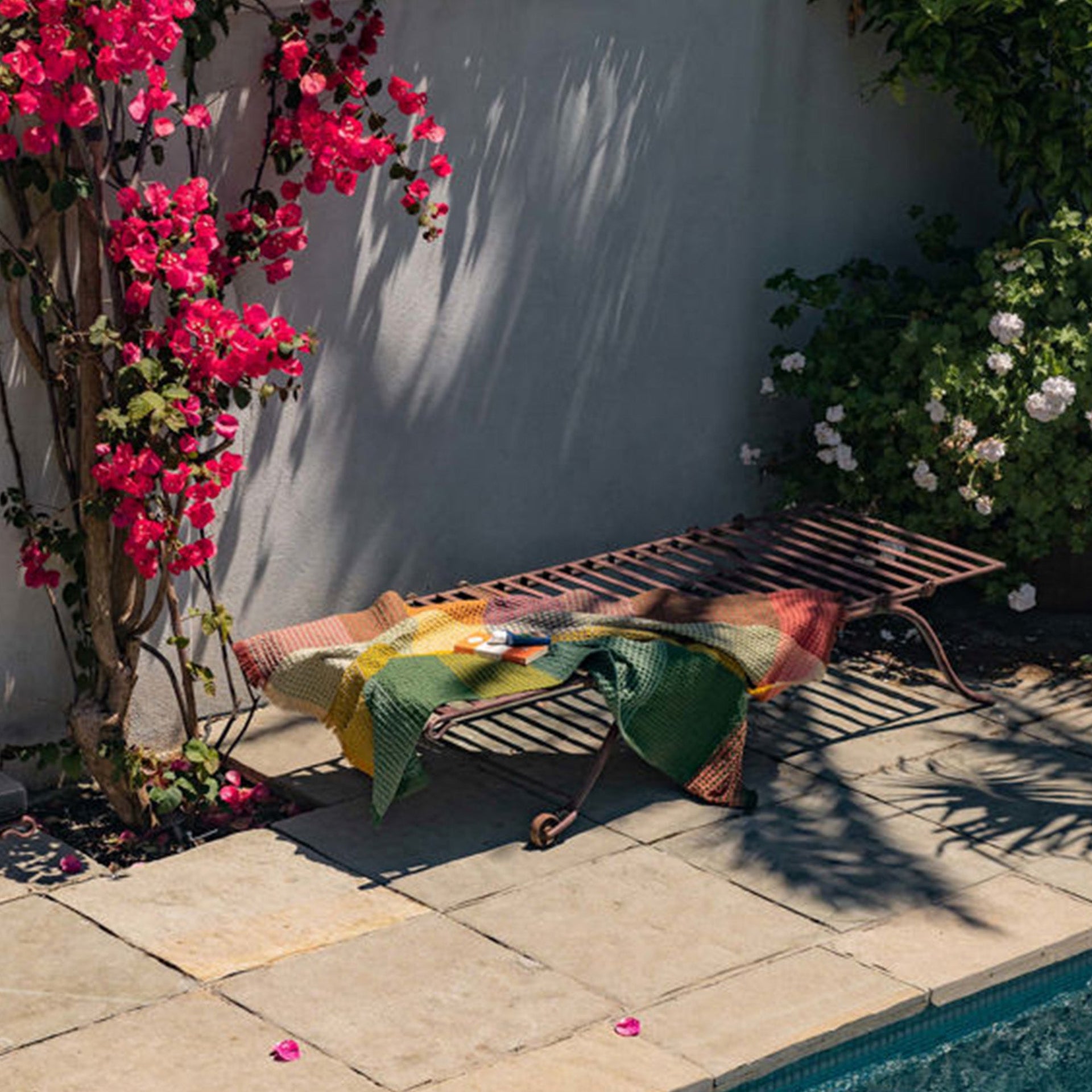 Cabin Towel - Spirulina/Multi