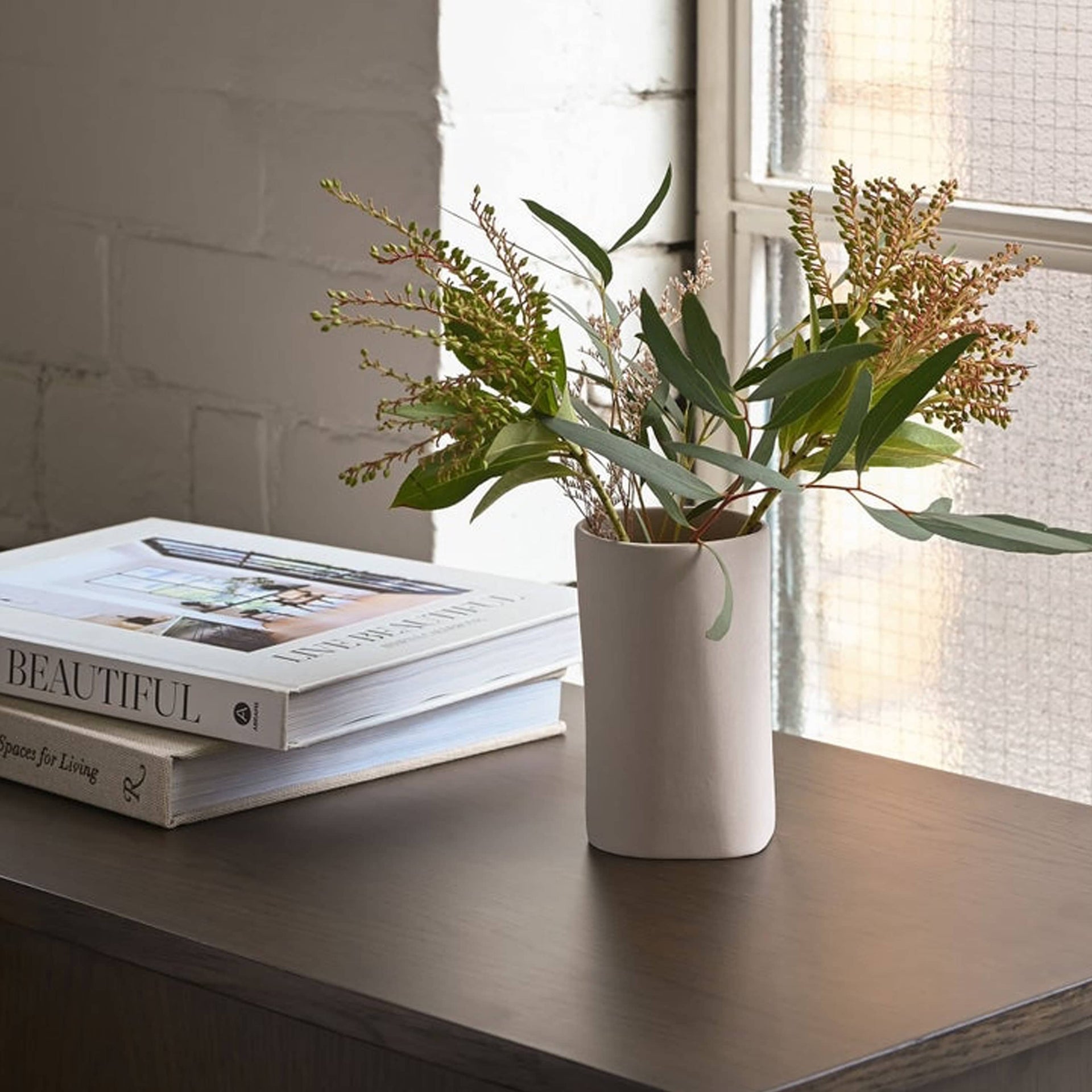 Fossil Vase Mini Small - Bone