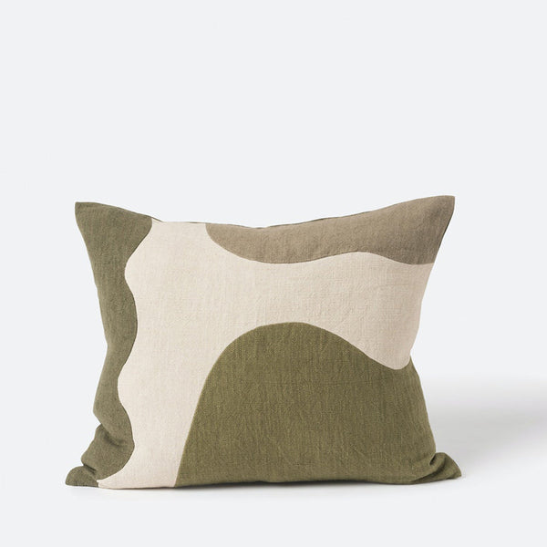 Buy Hillside Patchwork Cushion - Multi by Citta online - RJ Living
