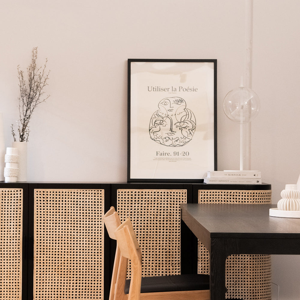 Point Table Lamp - White