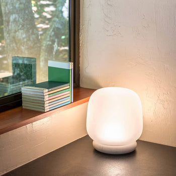 Ab Table Lamp - Frosted Clear