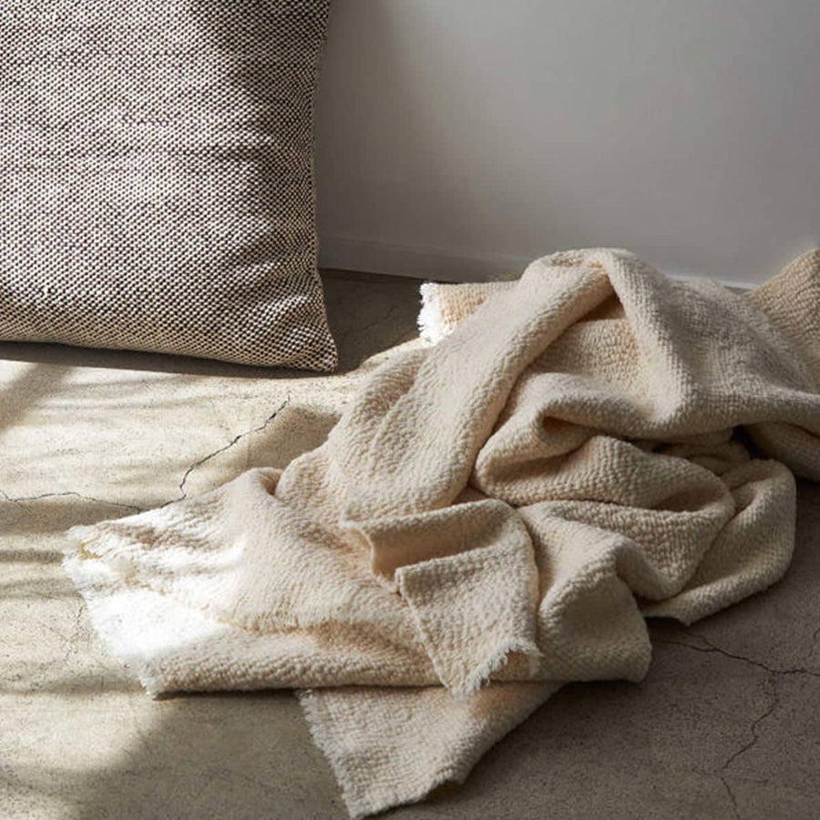 Boucle Wool Throw - Small