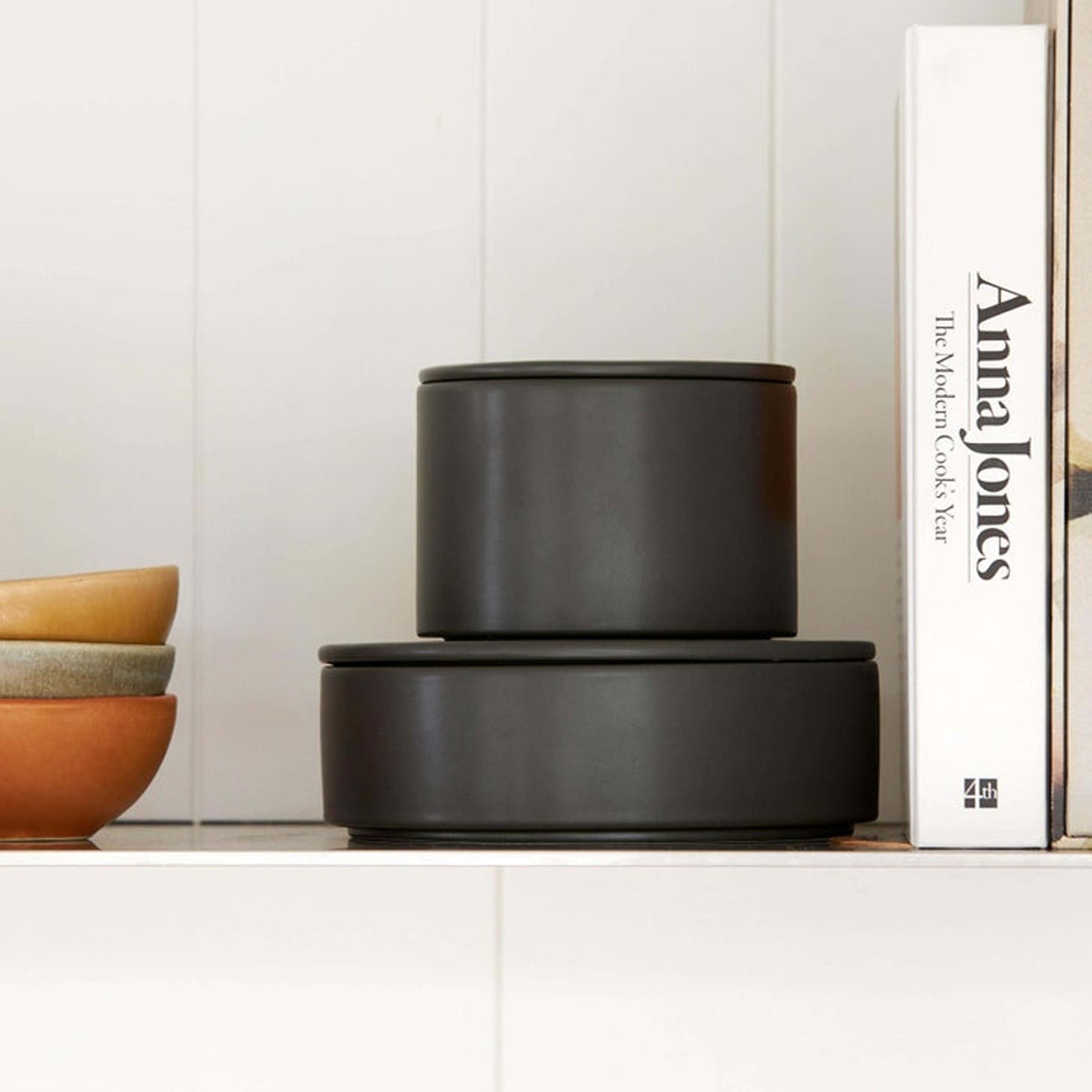 Bower Ceramic Canister Large - Nori