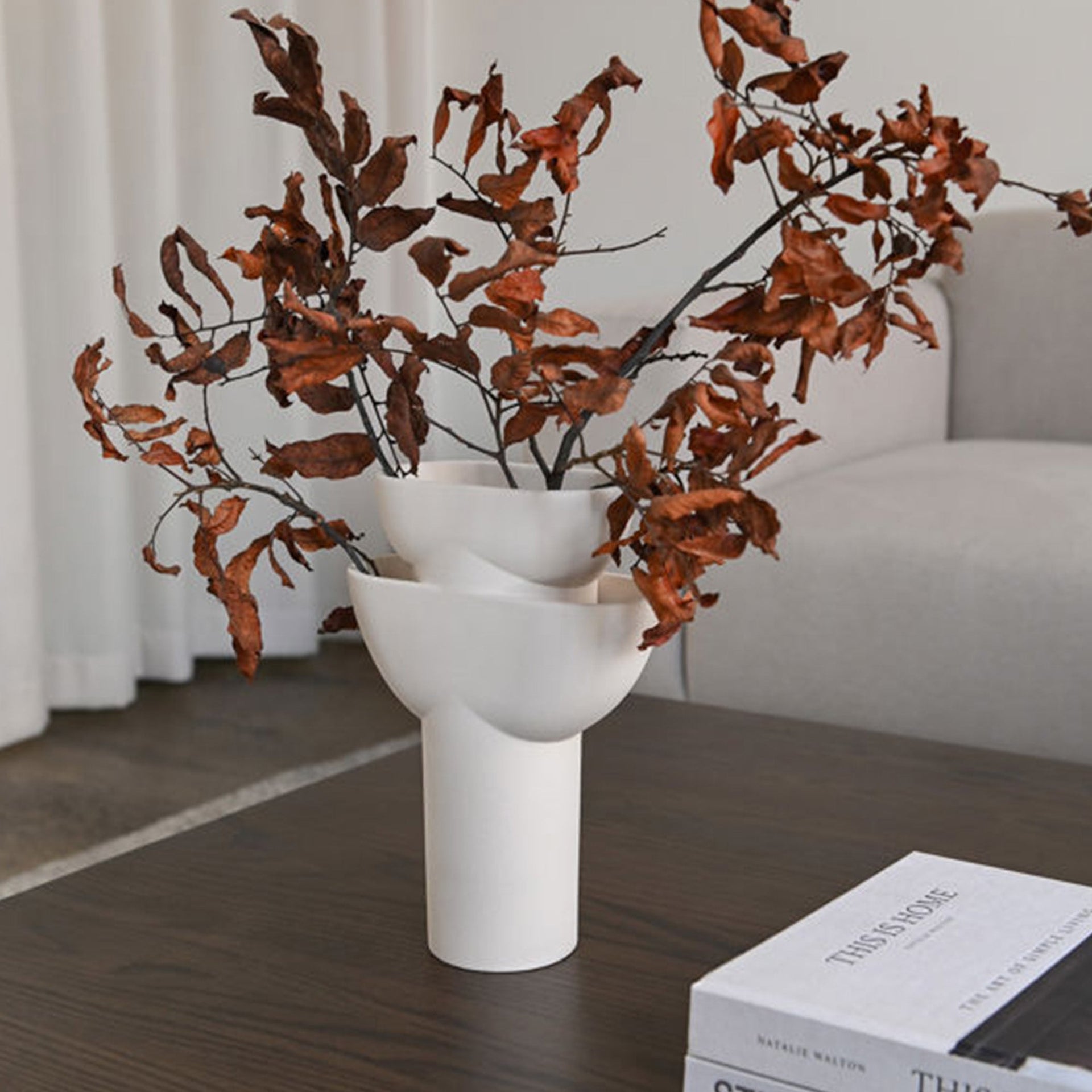 Terrace Vase - White