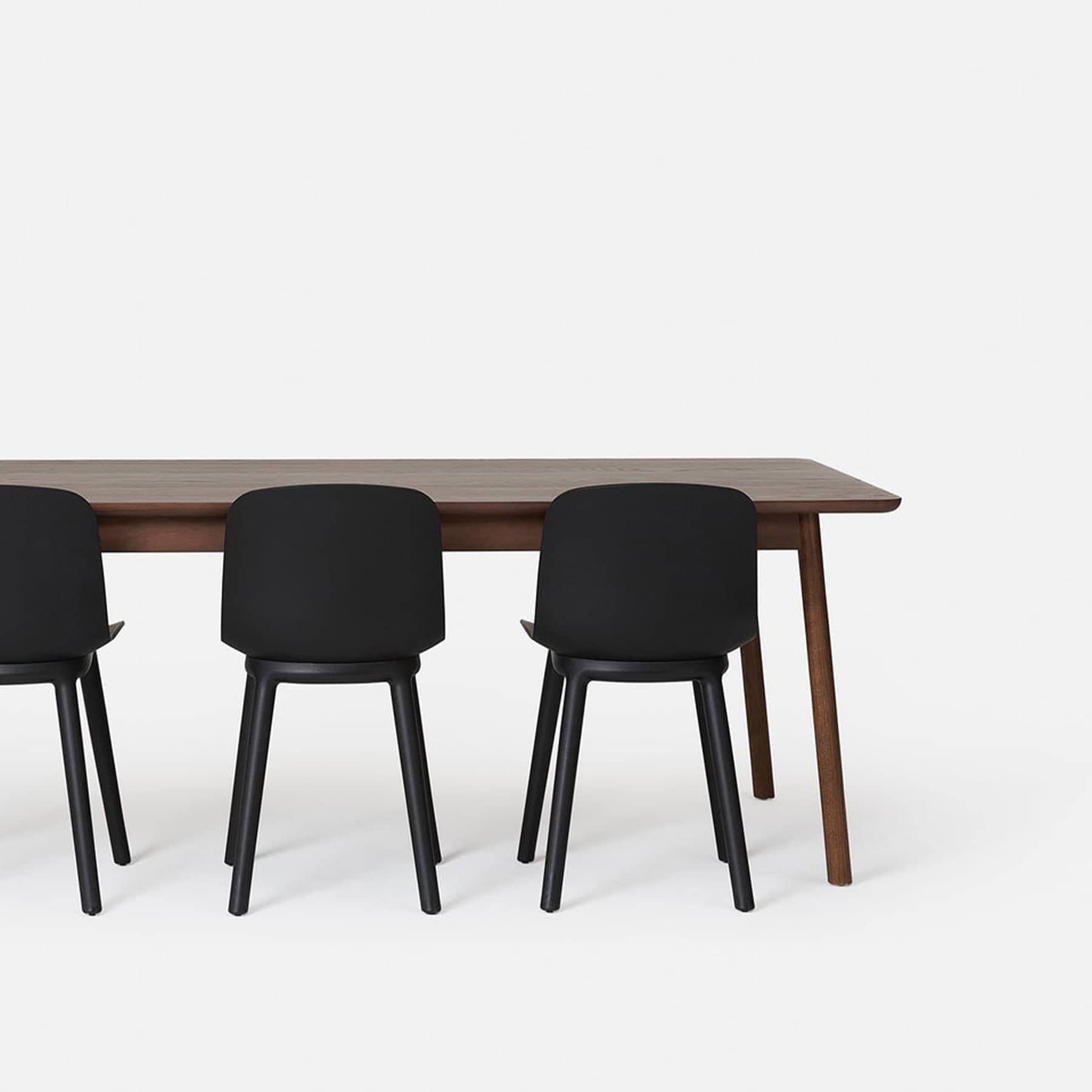 Radial Dining Table 210cm - Dark Oak