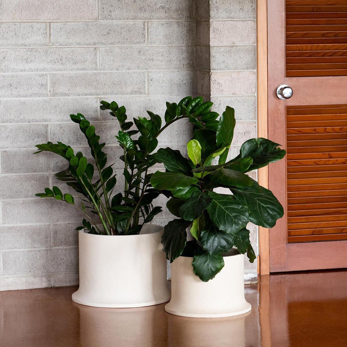 Rise Planter Large - Natural