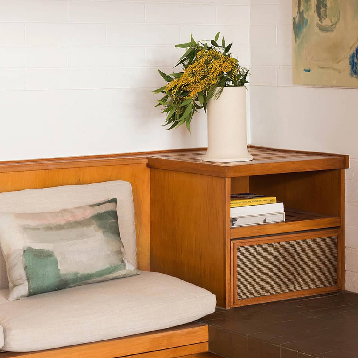 Rise Planter Tall - Natural