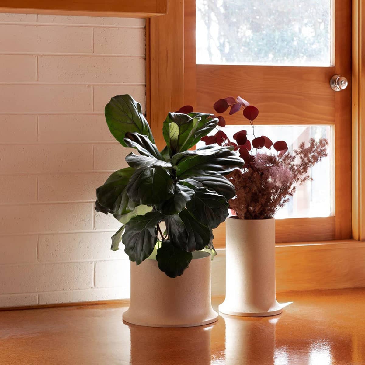 Rise Planter Tall - Natural