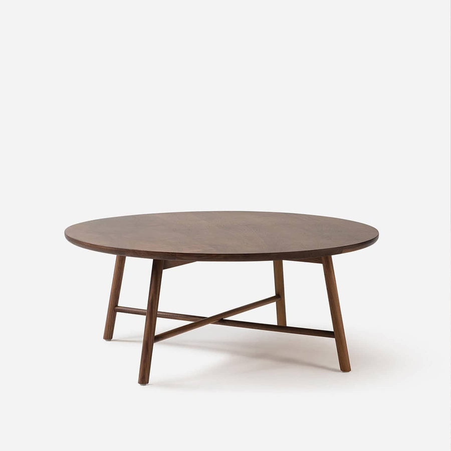 Buy Radial Round Coffee Table - Walnut by Citta online - RJ Living