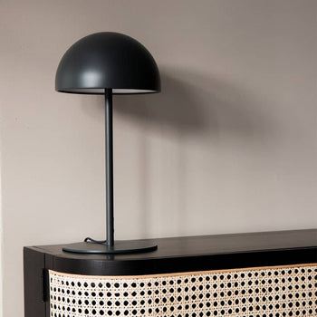 Dome Table Lamp - Charcoal