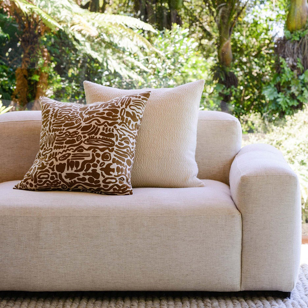 Nomad Cushion - Bronze/Natural