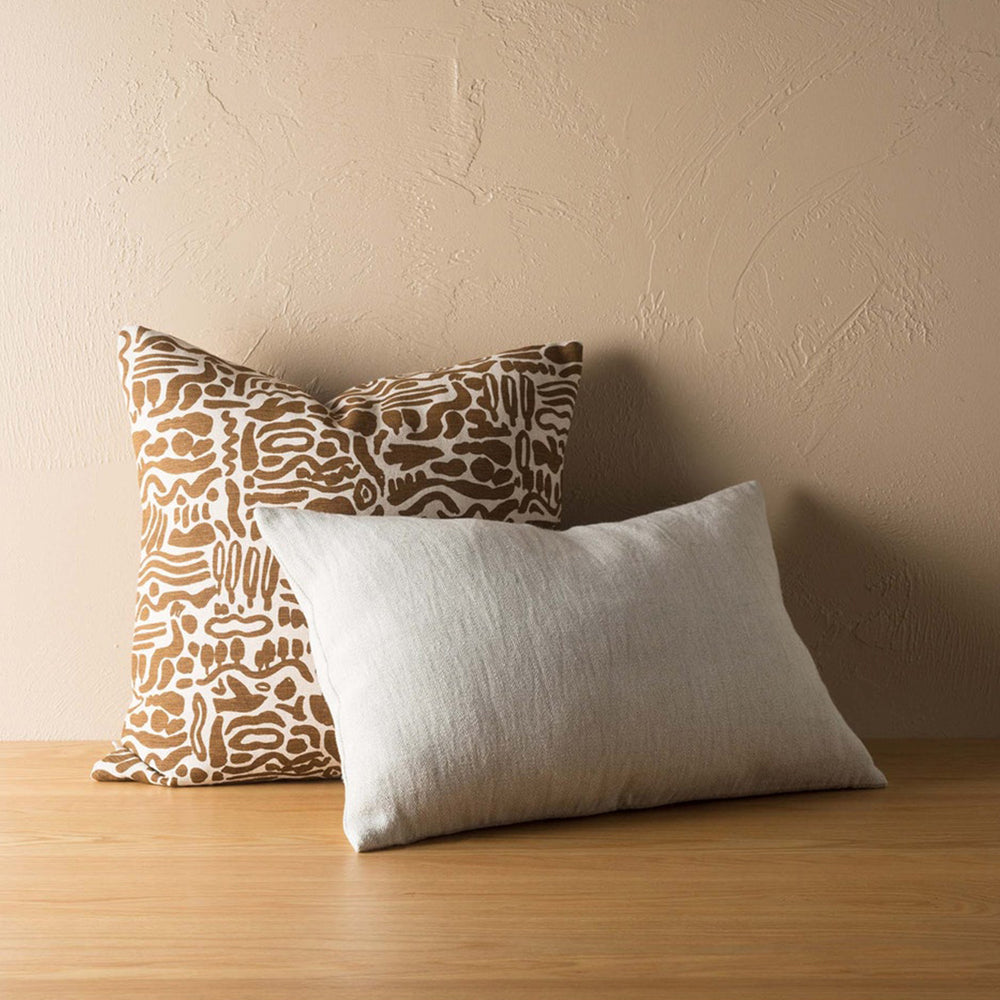 Nomad Cushion - Bronze/Natural