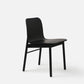 Aspen Chair w/Wooden Legs - Black
