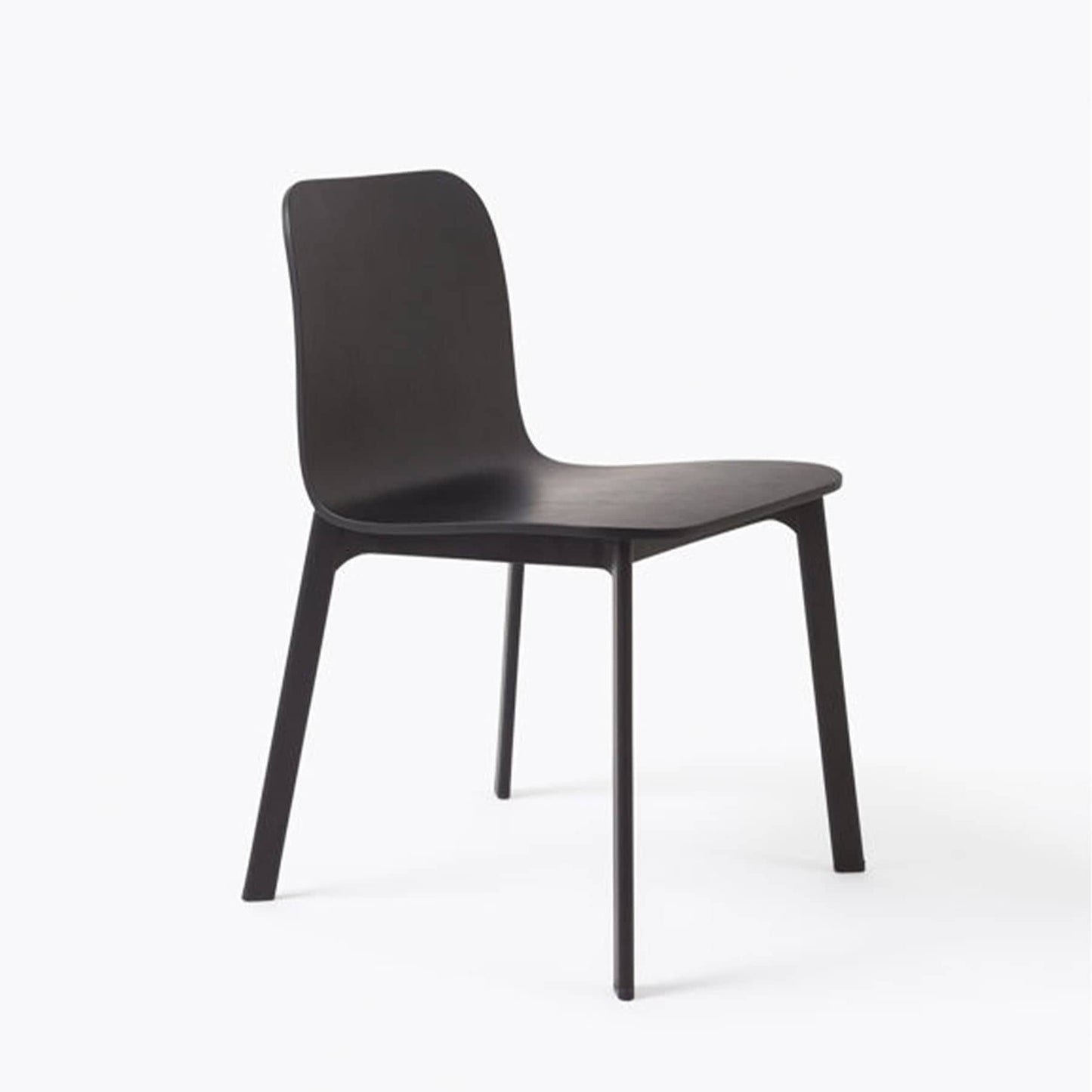 Aspen Chair w/Metal Legs - Black