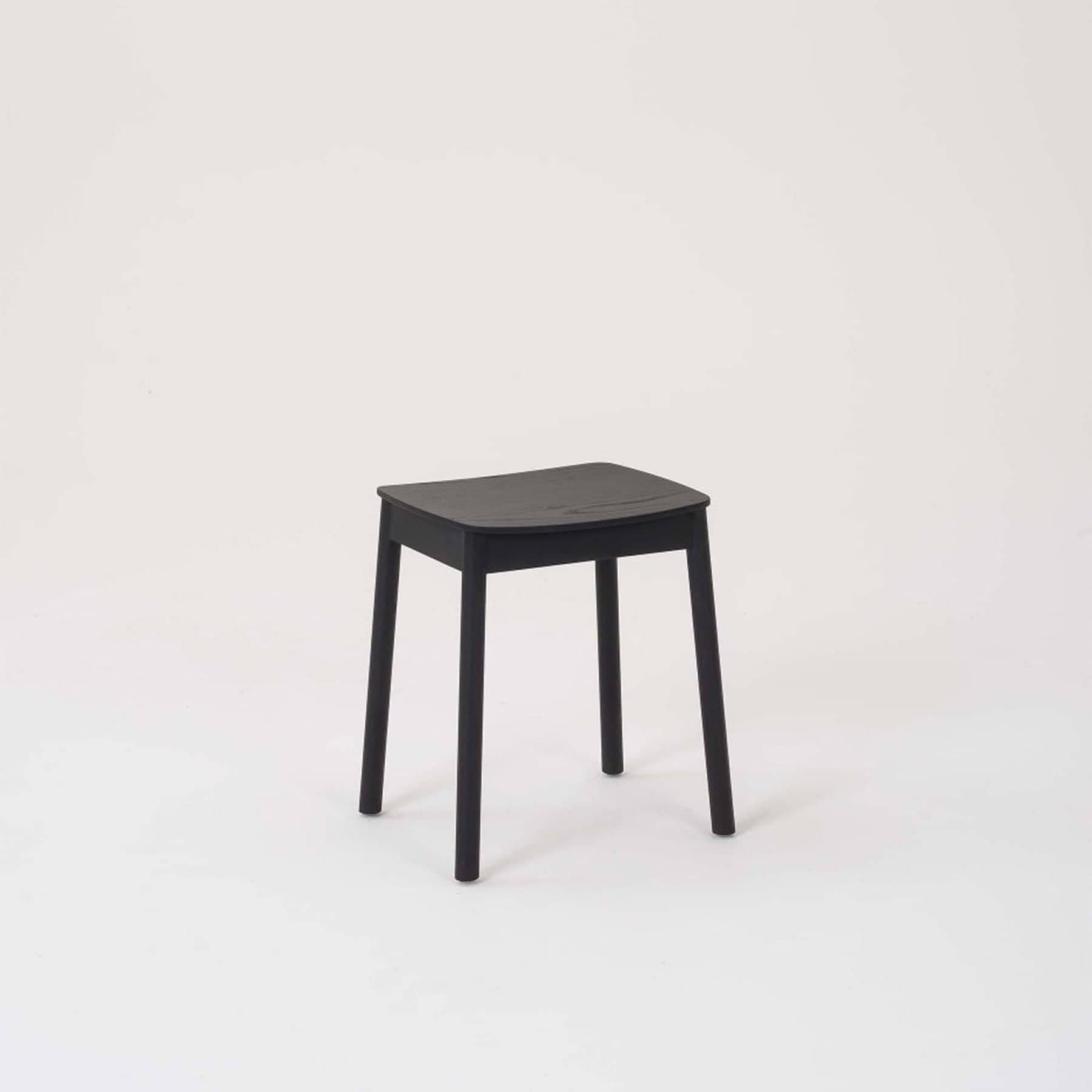 Radial Stool 45cm - Black