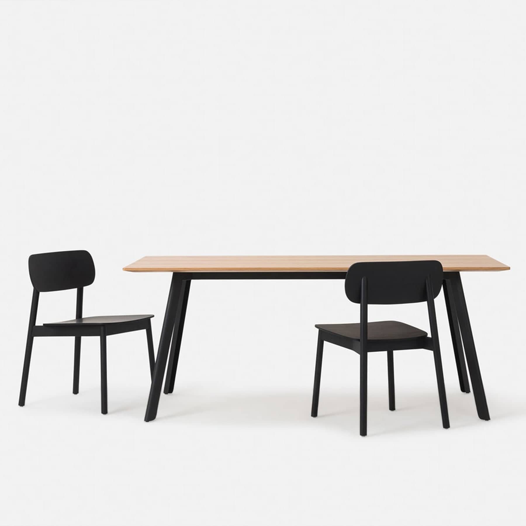 Assembly Dining Table 180cm - Oak/Black