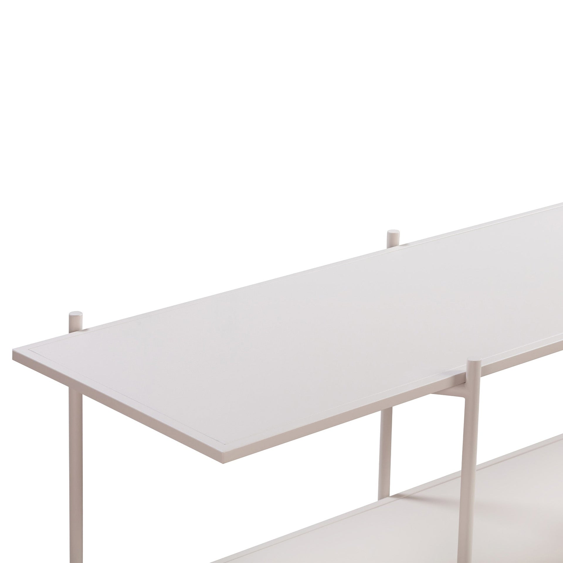 Cross Shelving Unit Low - Warm Beige