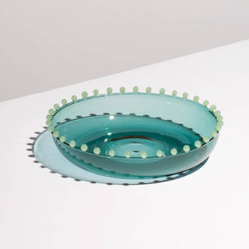 Pearl Serving Platter - Teal/Jade