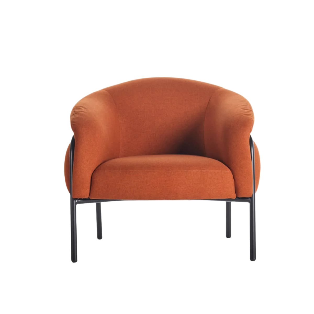 Belly Armchair- Sunday Rust