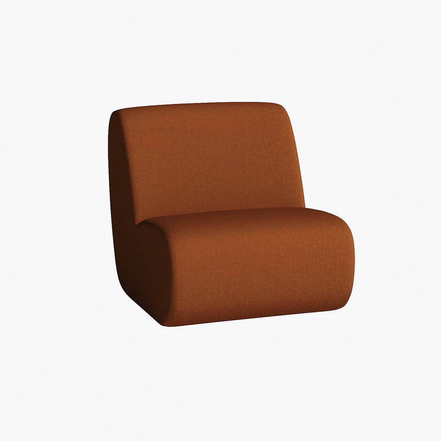Bread Lounge Chair - Sunday Rust