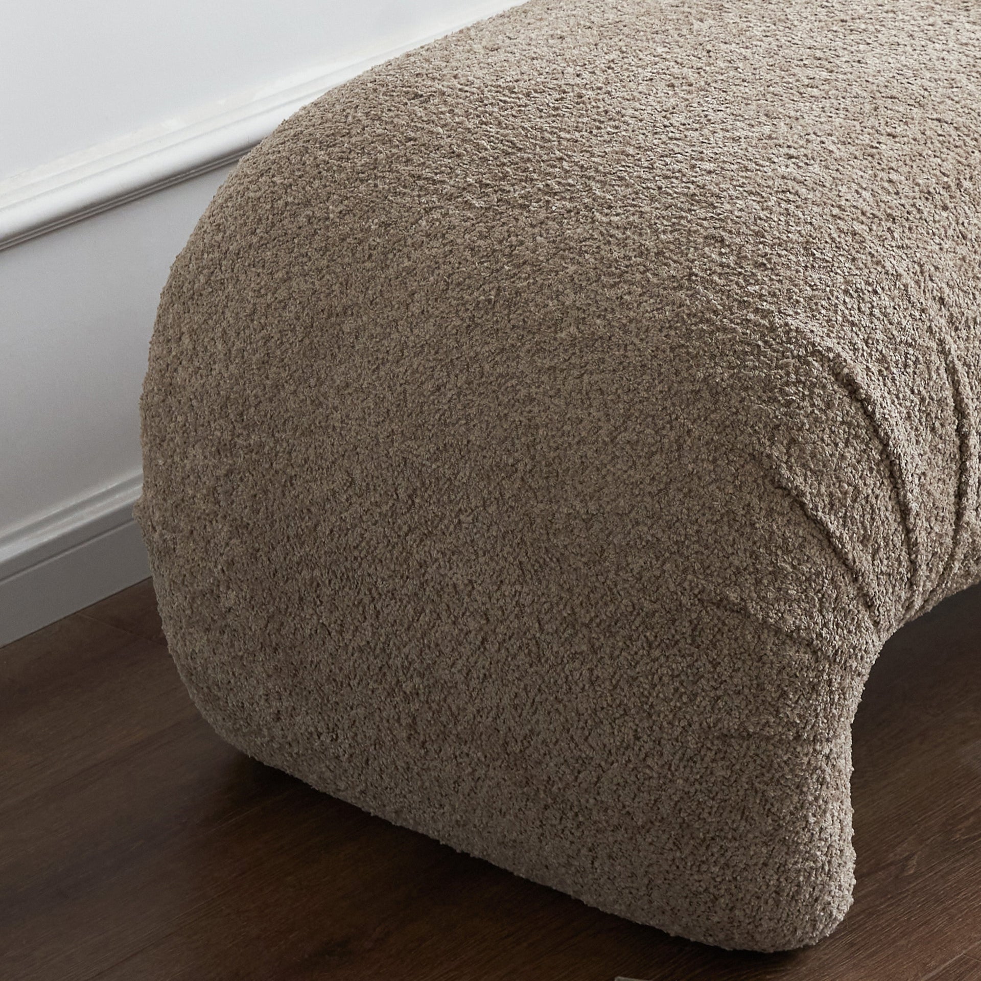 Crescent Ottoman - Wales Taupe