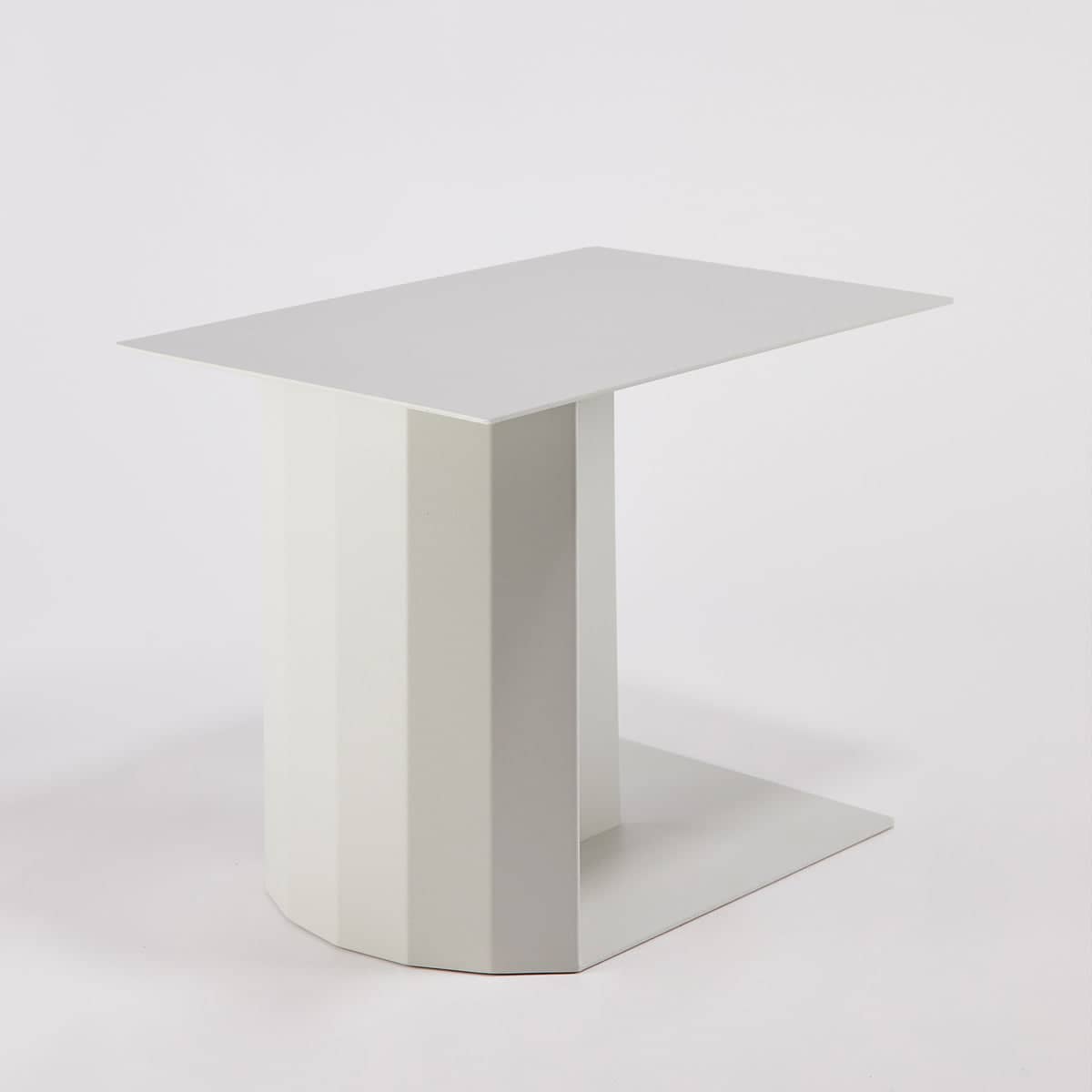 Doric Side Table Small - Light Grey