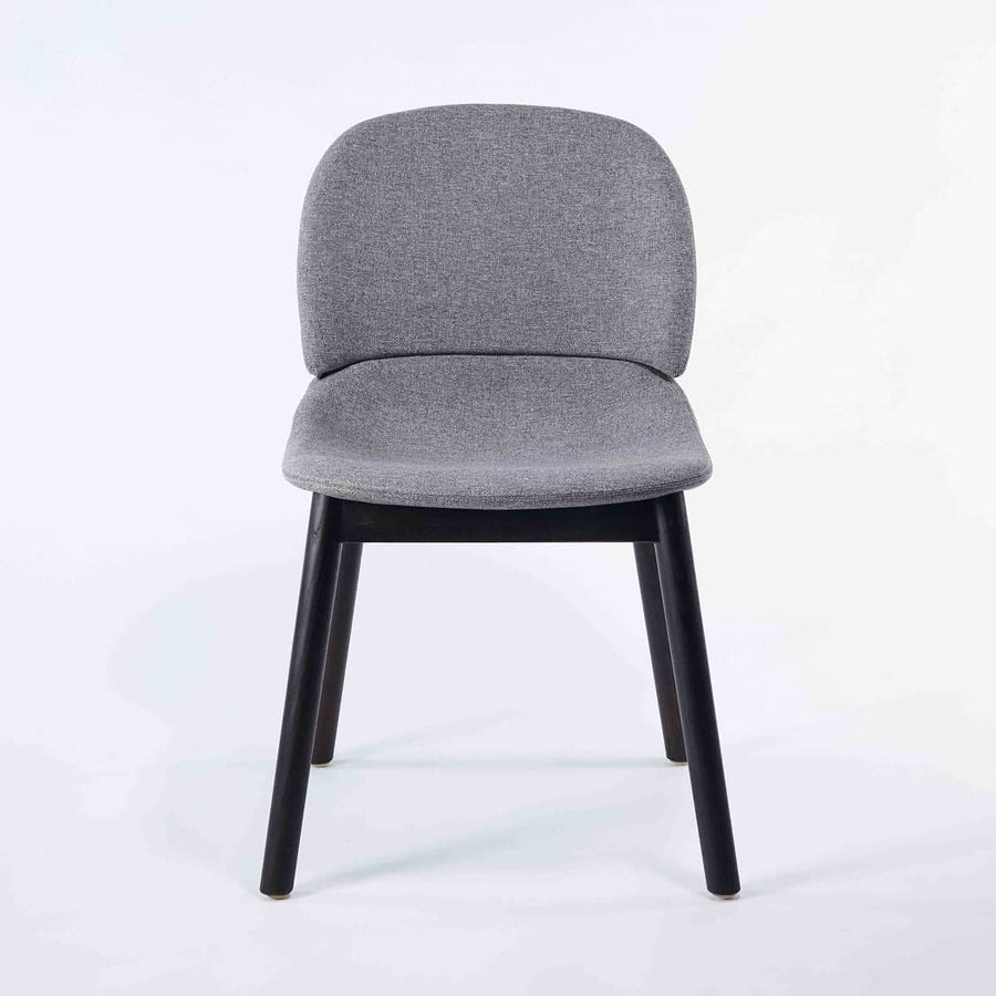 Hug Dining Chair - Grey / Black