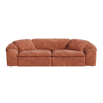 Lava Cake 3 Seater Sofa - Decent Cinnamon