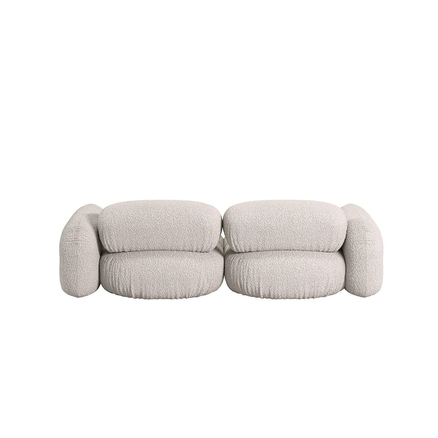 Ondo 3 Seater Sofa - Maya Cream Boucle