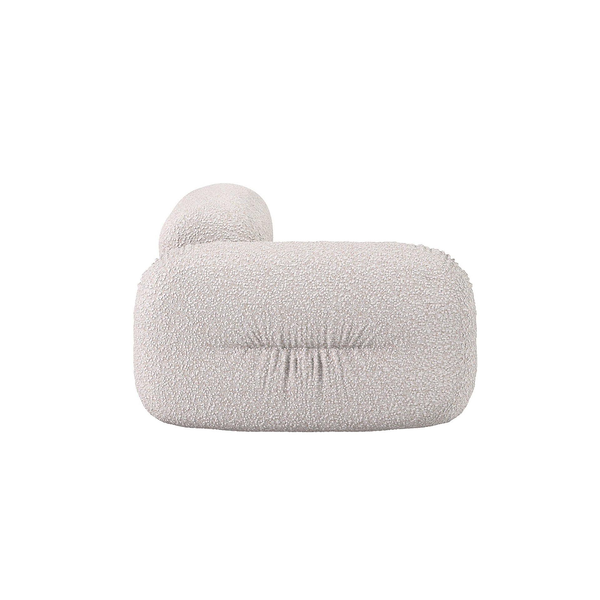 Ondo Left Hand Corner Module - Maya Cream Boucle