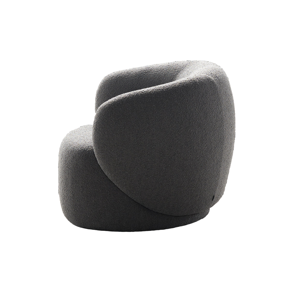 Swell Armchair - Maya Charcoal Boucle