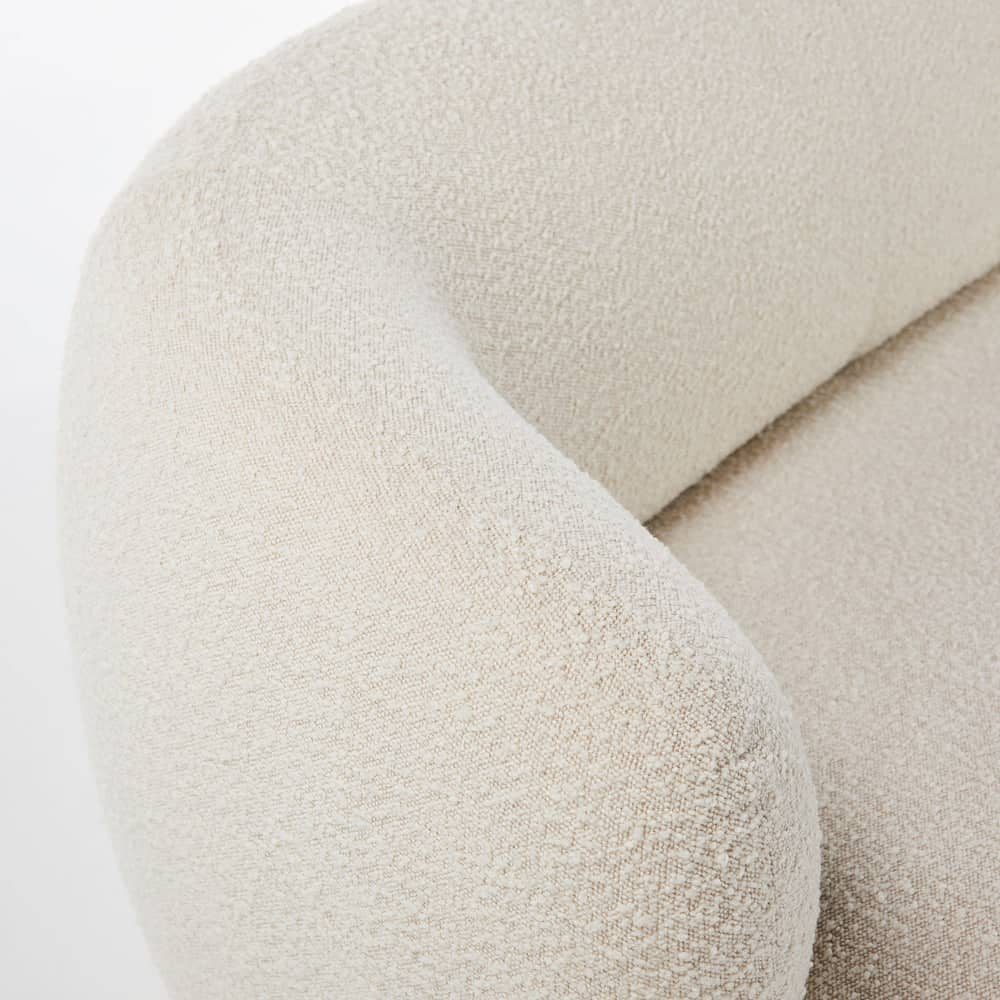 Swell 3 Seater Sofa - Maya Cream Boucle