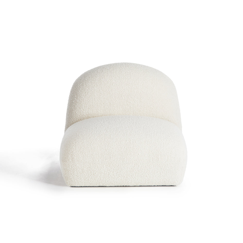 Tangyuan Lounge Chair - Maya Cream Boucle