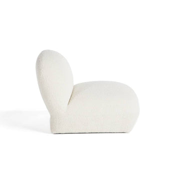Tangyuan Lounge Chair - Maya Cream Boucle