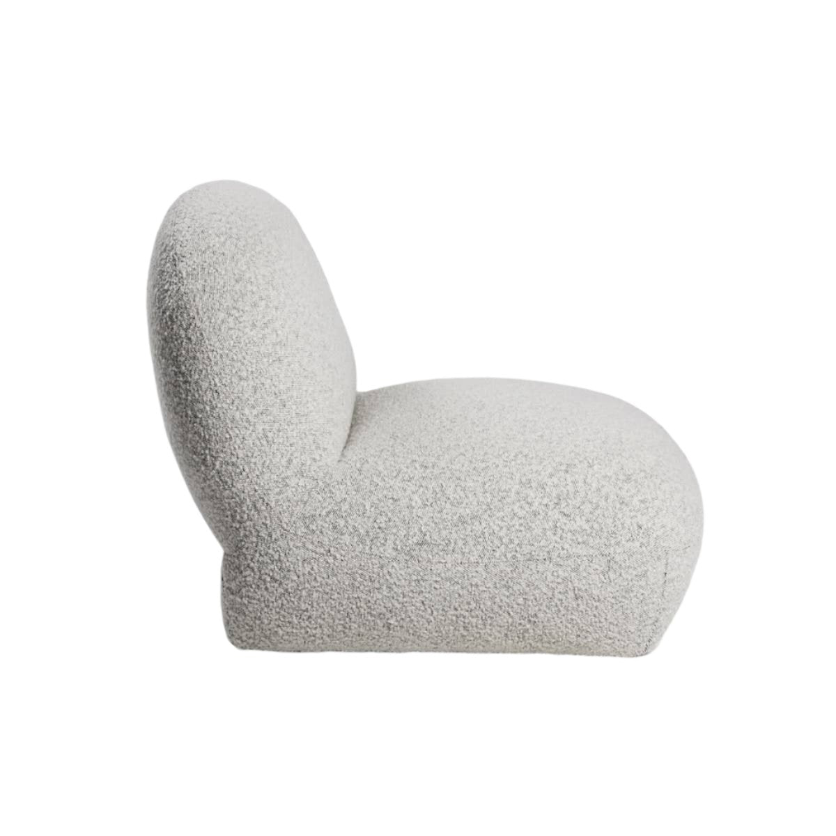 Tangyuan Lounge Chair - Maya Grey Boucle