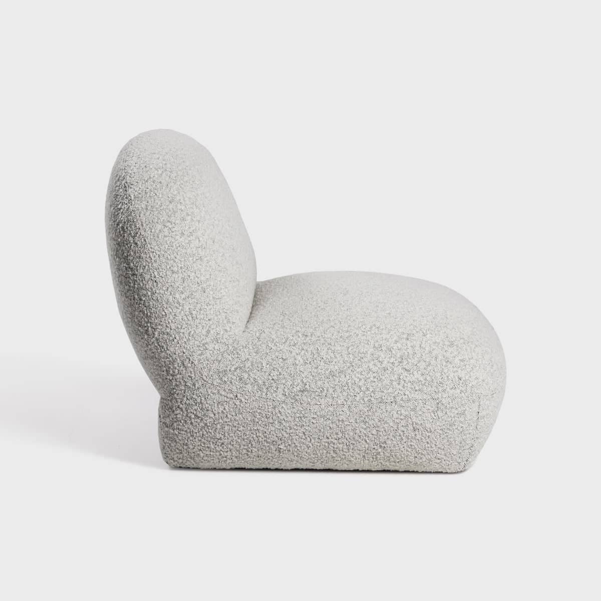 Tangyuan Lounge Chair - Maya Grey Boucle