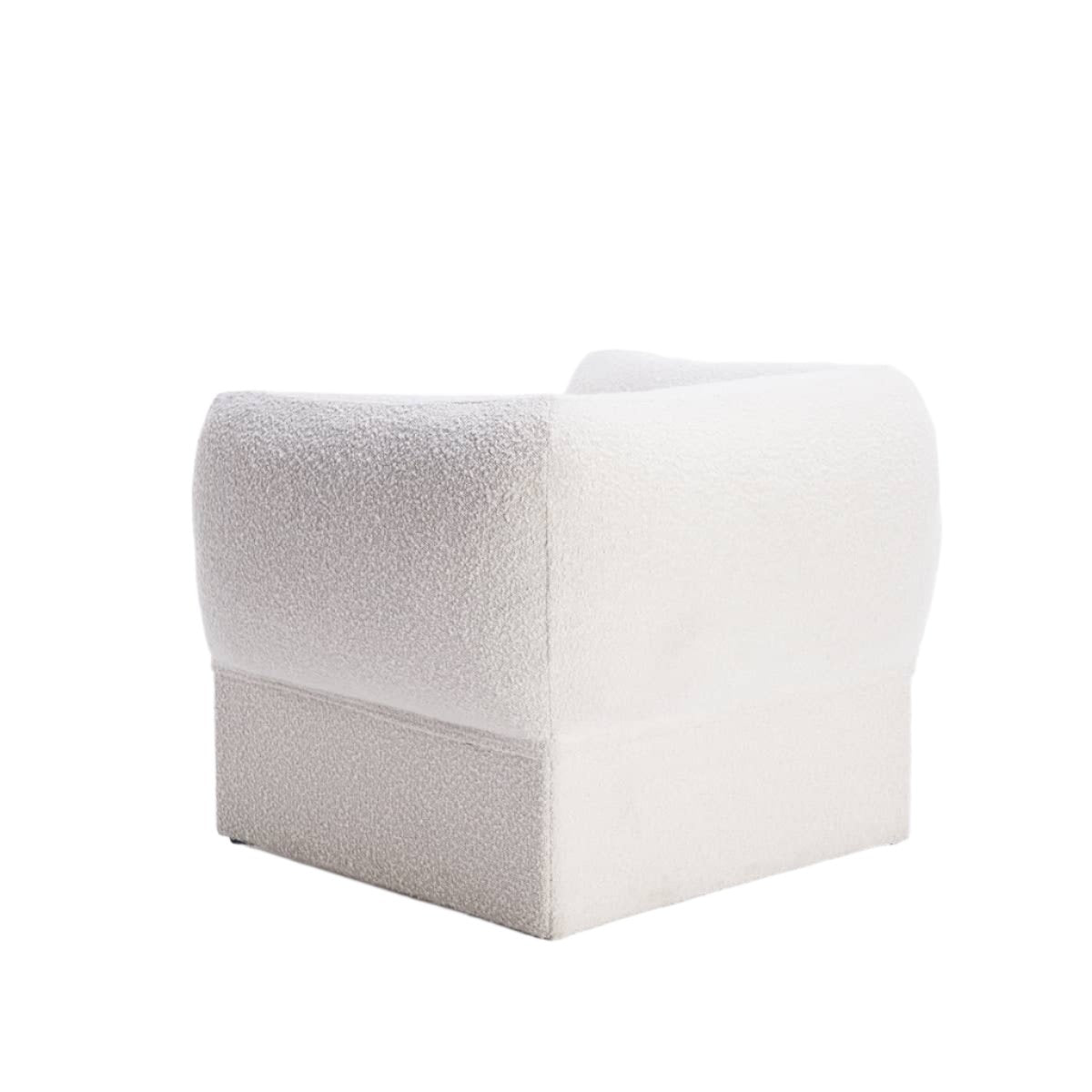 Tulip Lounge Chair - Maya Cream Boucle