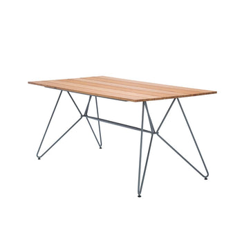 Sketch Outdoor Dining Table 160cm - Bamboo/Grey