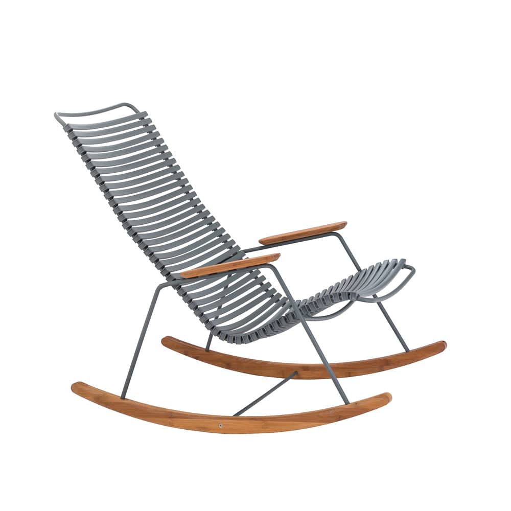 Click Outdoor Rocking Chair - Dark Grey